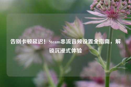 告别卡顿延迟！Steam串流音频设置全指南，解锁沉浸式体验