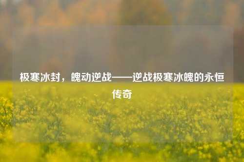 极寒冰封，魄动逆战——逆战极寒冰魄的永恒传奇