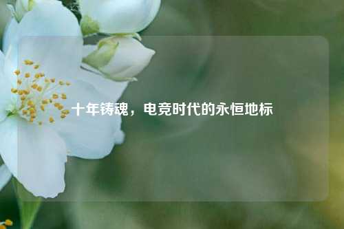 十年铸魂，电竞时代的永恒地标