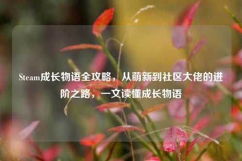 Steam成长物语全攻略，从萌新到社区大佬的进阶之路，一文读懂成长物语